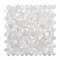 Apollo Tile Sample of Pearl Hexagon Mosaic 11.6"x11.6" Shell Tile APLSMA99007EC49 Sample - alternate 3